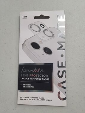 case-mate Twinkle Silver Camera Lens Protector